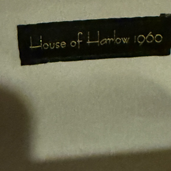 House of Harlow 1960 Silver Crystal Clutch! - Picture 6 of 13